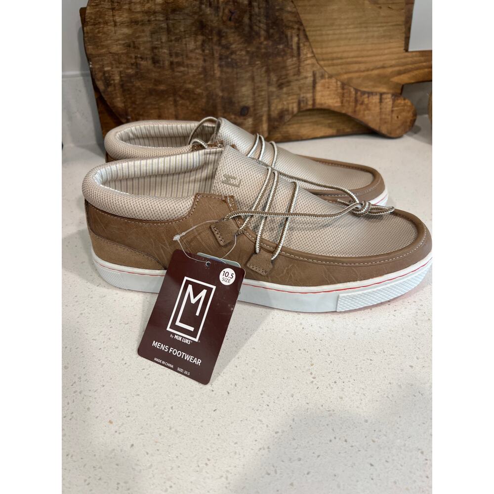 NWT Muk Luks me s 10.5 Park Ollie sneakers shoes sand